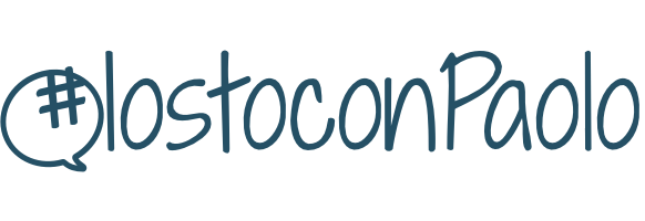 logo io sto con paolo